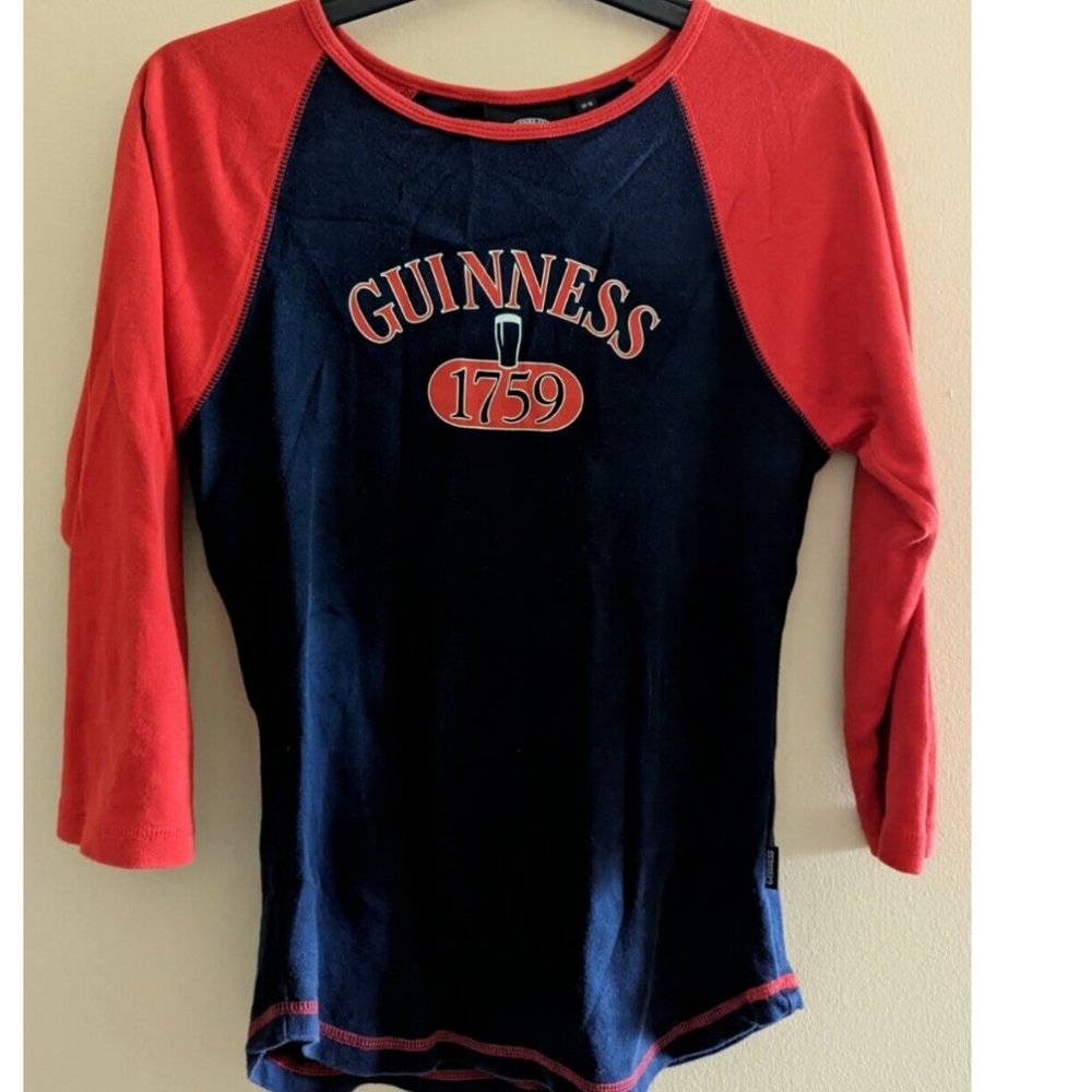 Guinness Baseball Tee -Size 14/16(runs small)
